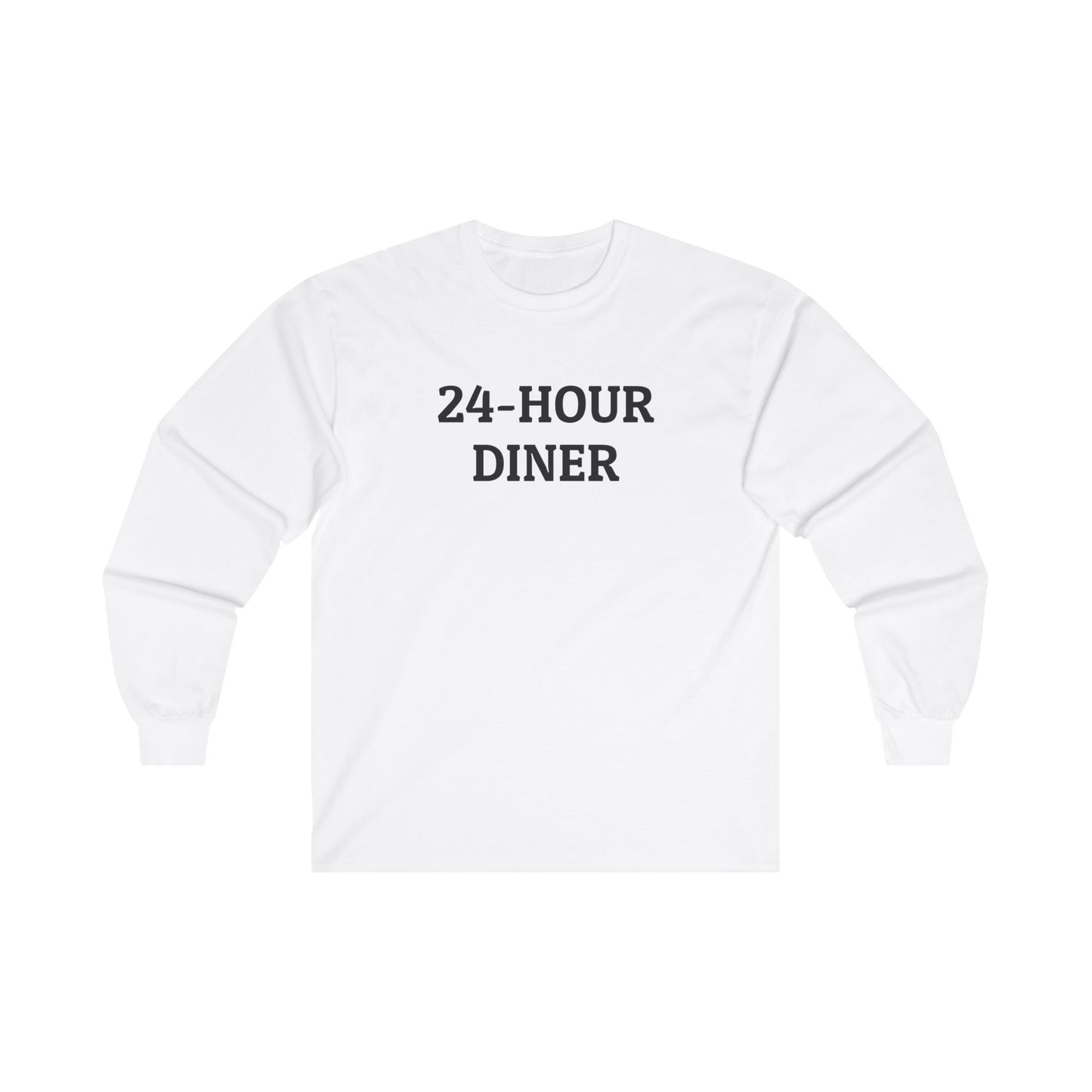 24 Hour Diner Long Sleeve Tee