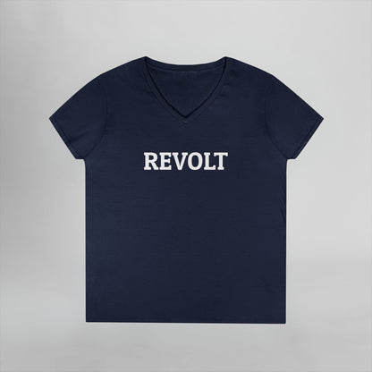 Revolt Women's V-Neck Tee