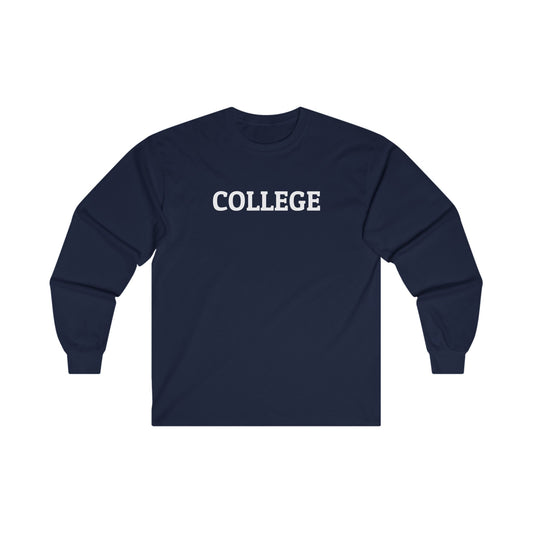 College Long Sleeve Tee