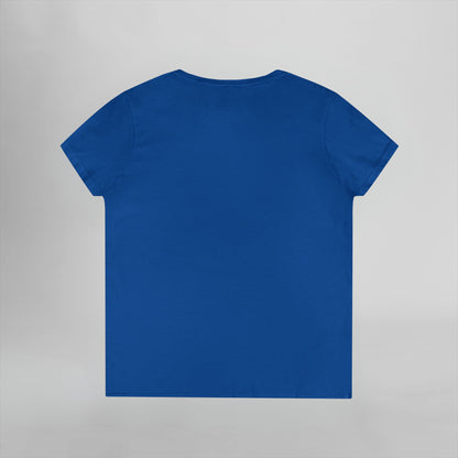 Walking Down the Seashore With a Pocket Full of Shells Women's V-Neck Tee