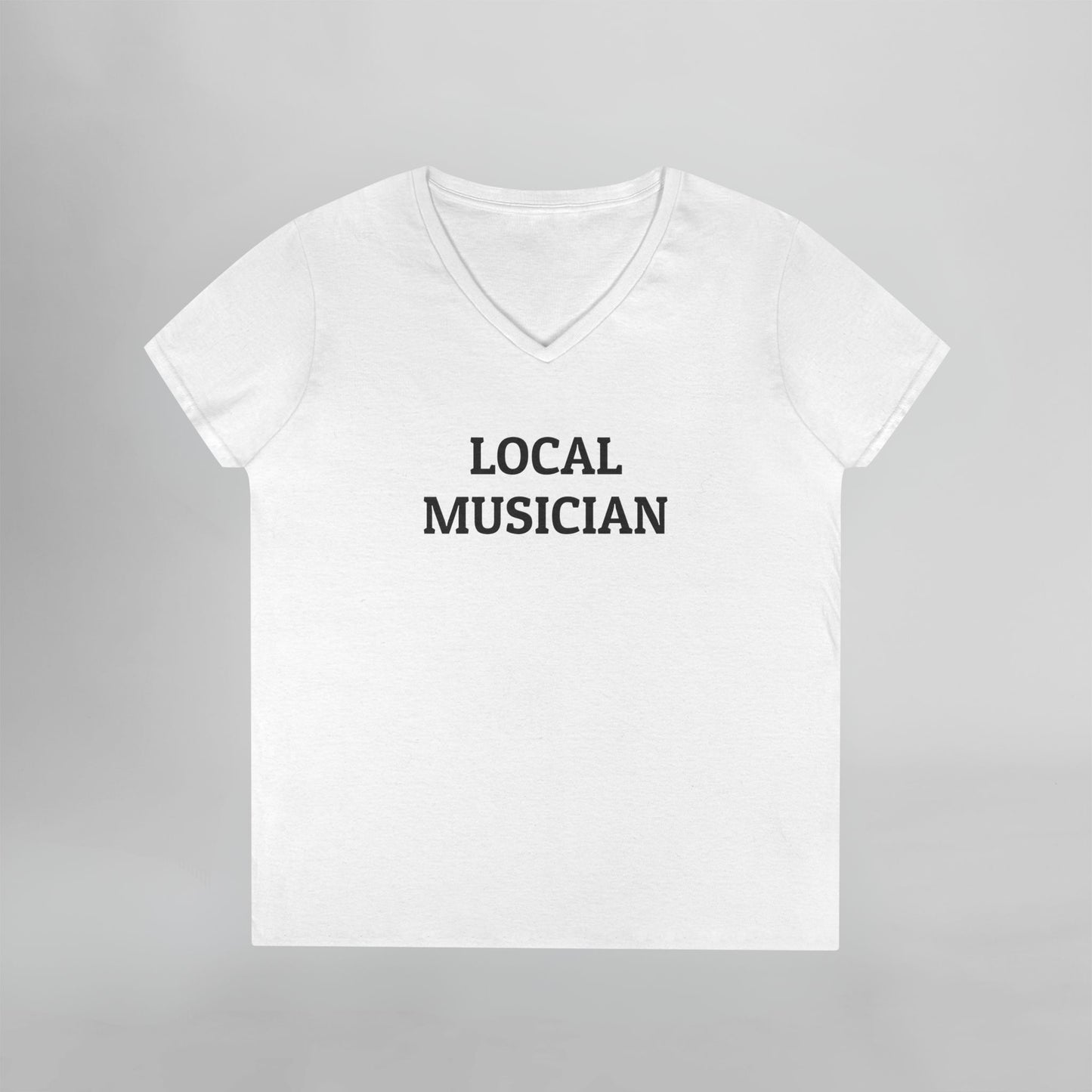 Local Musician Women's V-Neck Tee