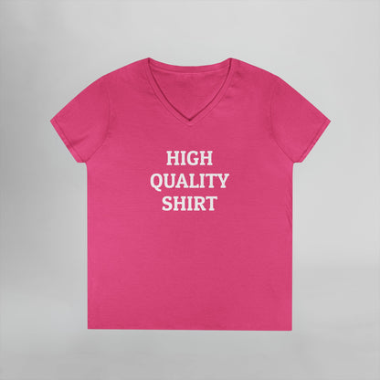 High Quality Shirt Women's V-Neck Tee