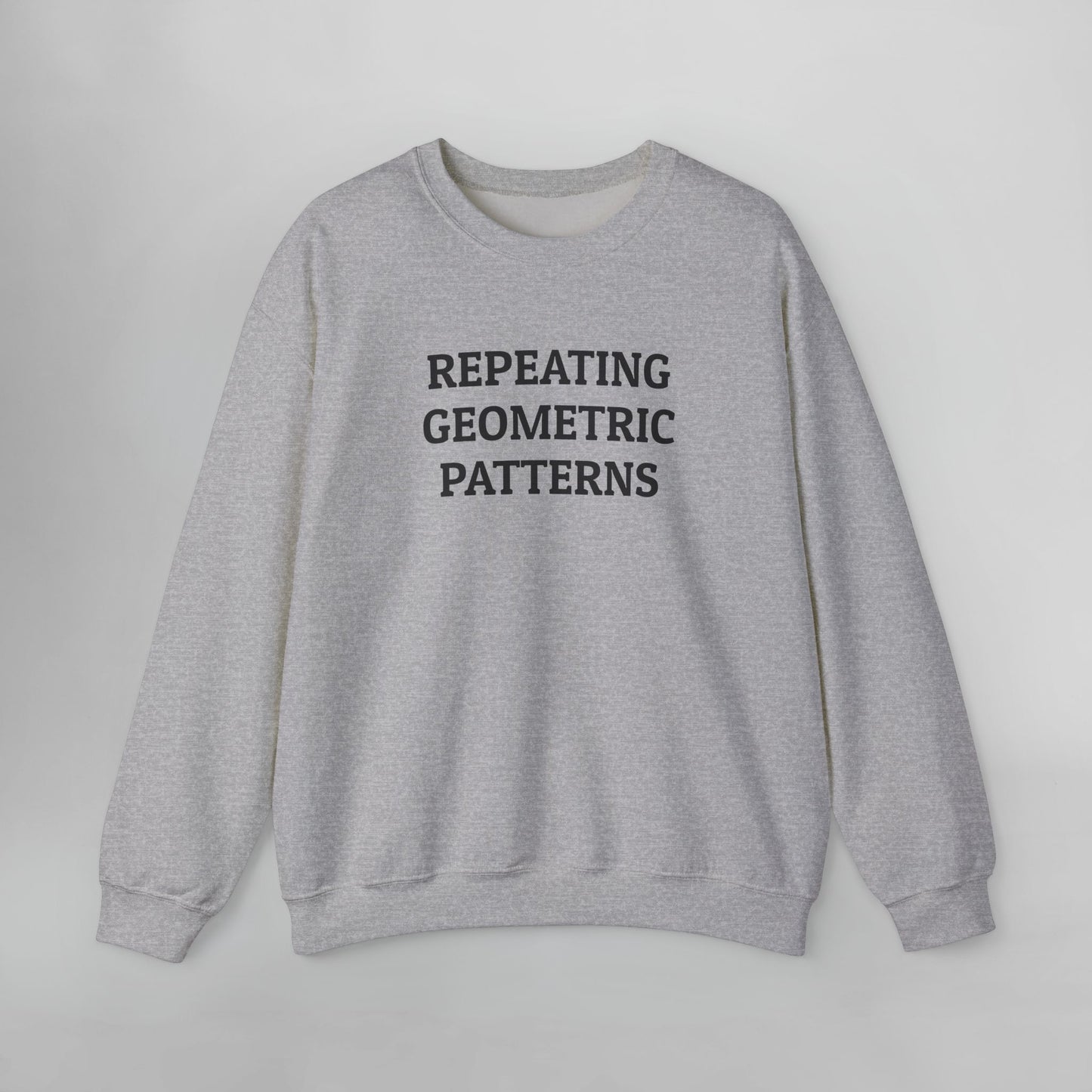 Repeating Geometric Patterns Sweatshirt