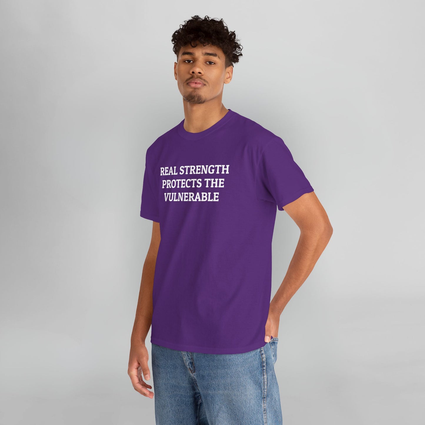 Real Strength Protects the Vulnerable Tee