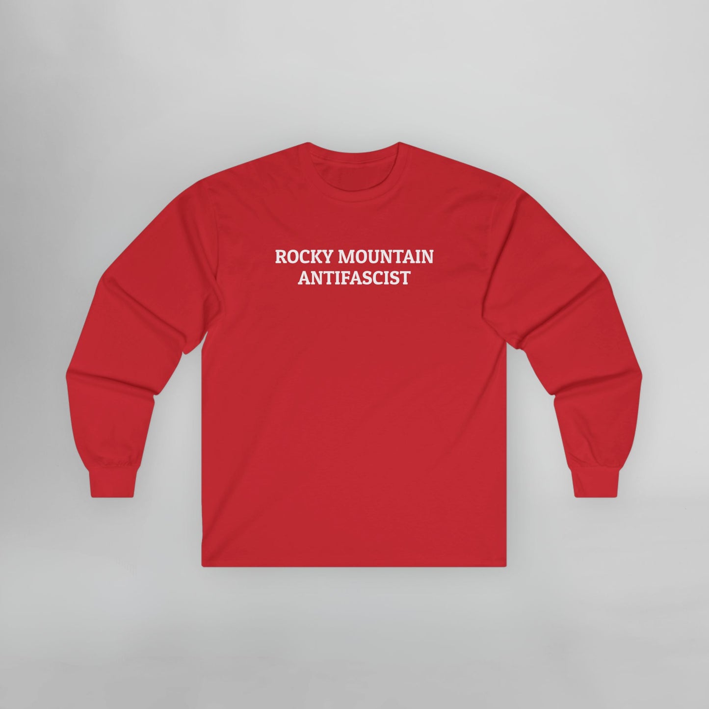 Rocky Mountain Antifascist Long Sleeve Tee