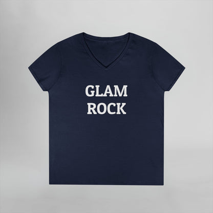 Glam Rock Women's V-Neck Tee