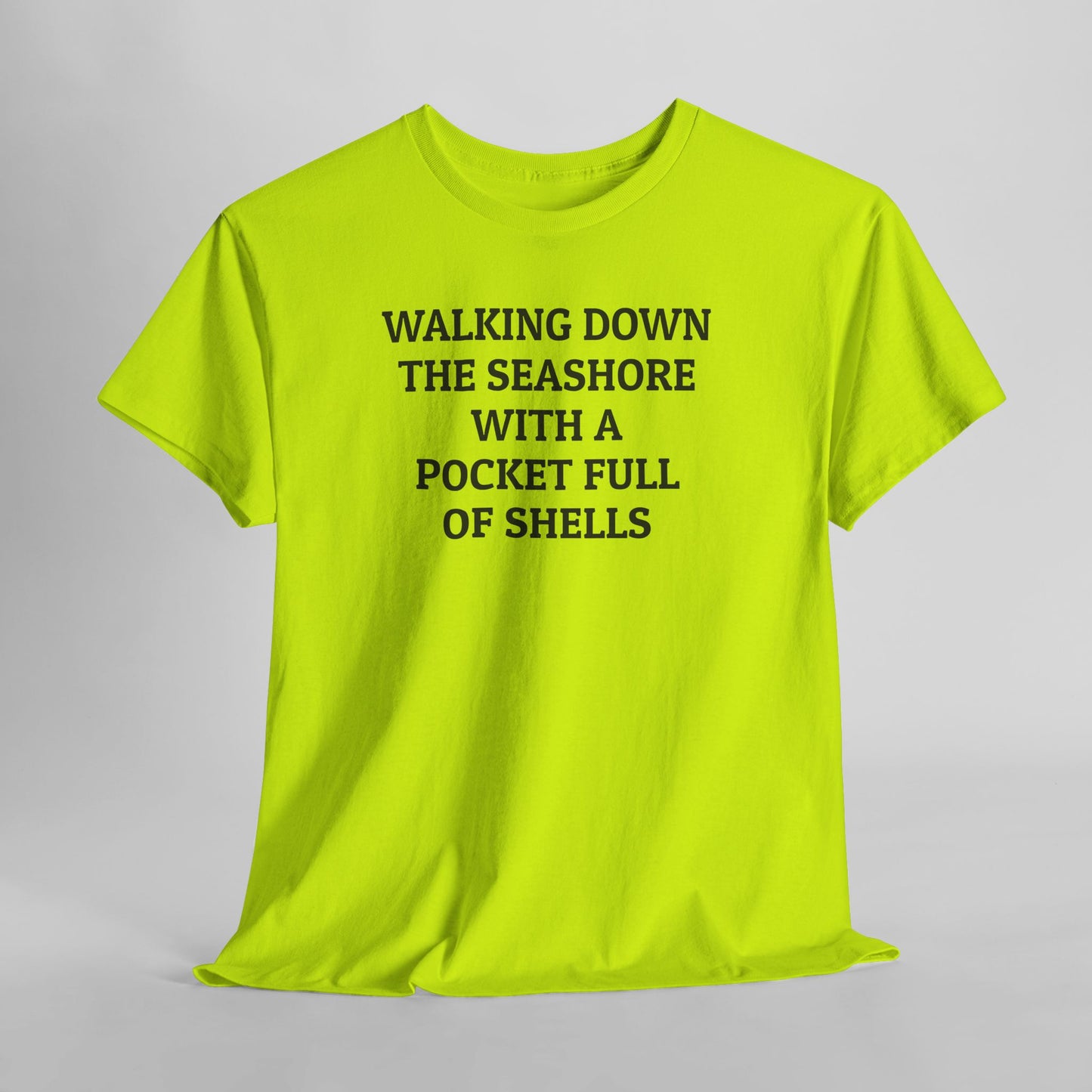 Walking Down the Seashore With a Pocket Full of Shells Tee