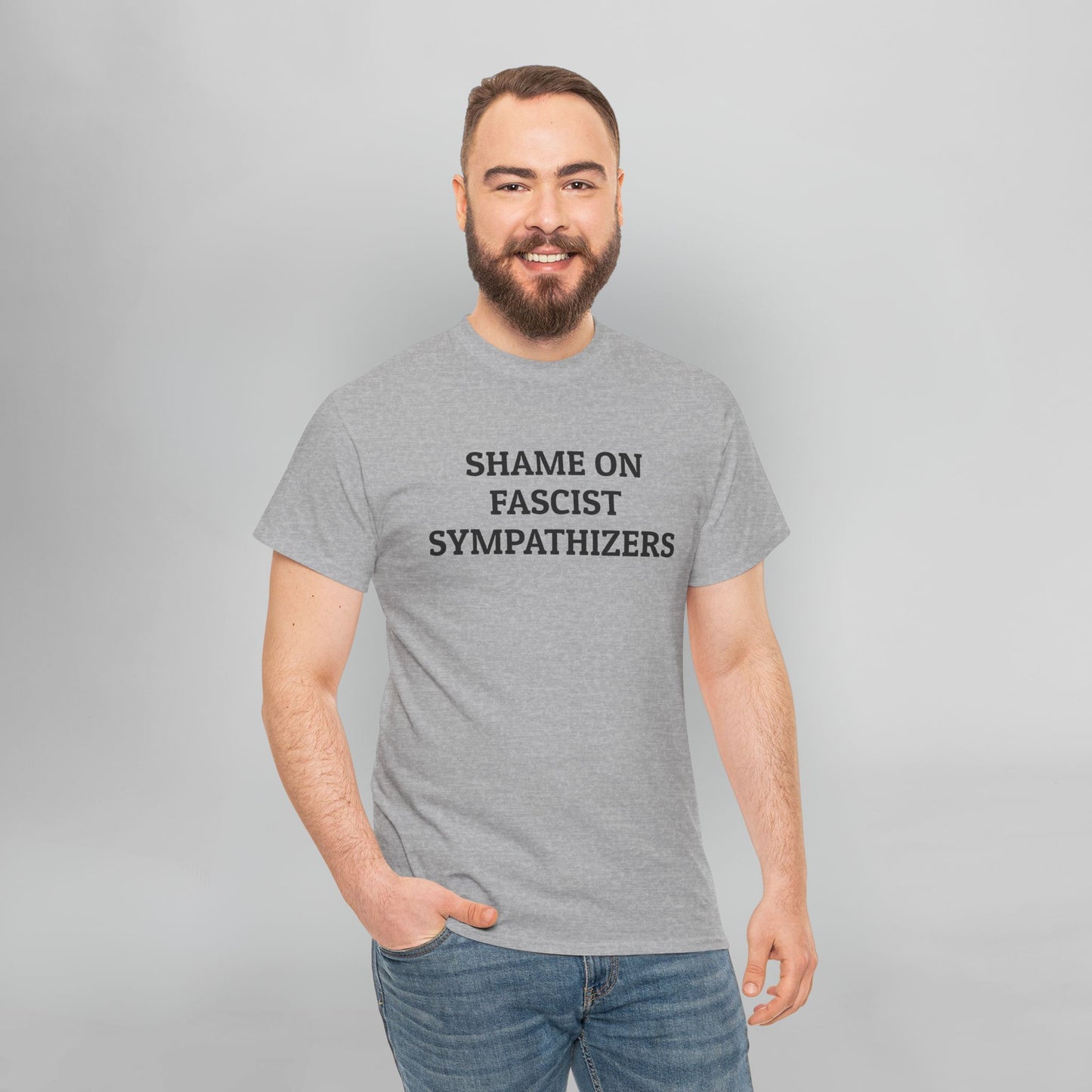 Shame on Fascist Sympathizers Tee