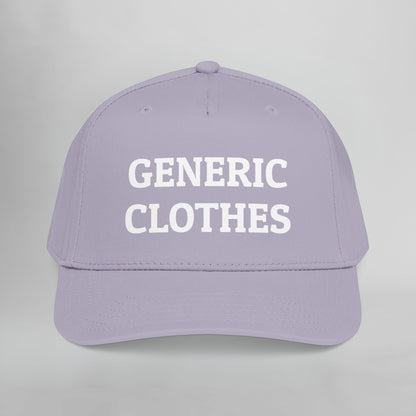Generic Clothes Embroidered Mid Profile Baseball Cap