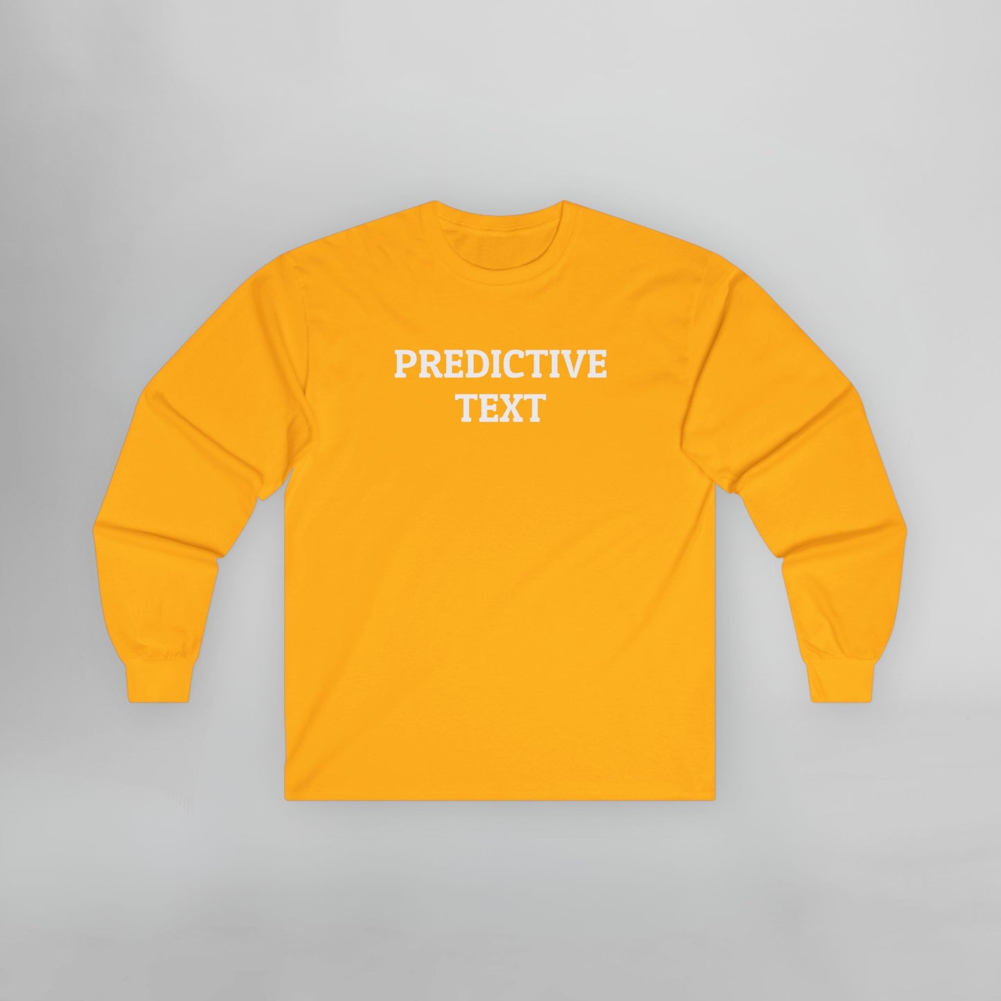 Predictive Text Long Sleeve Tee
