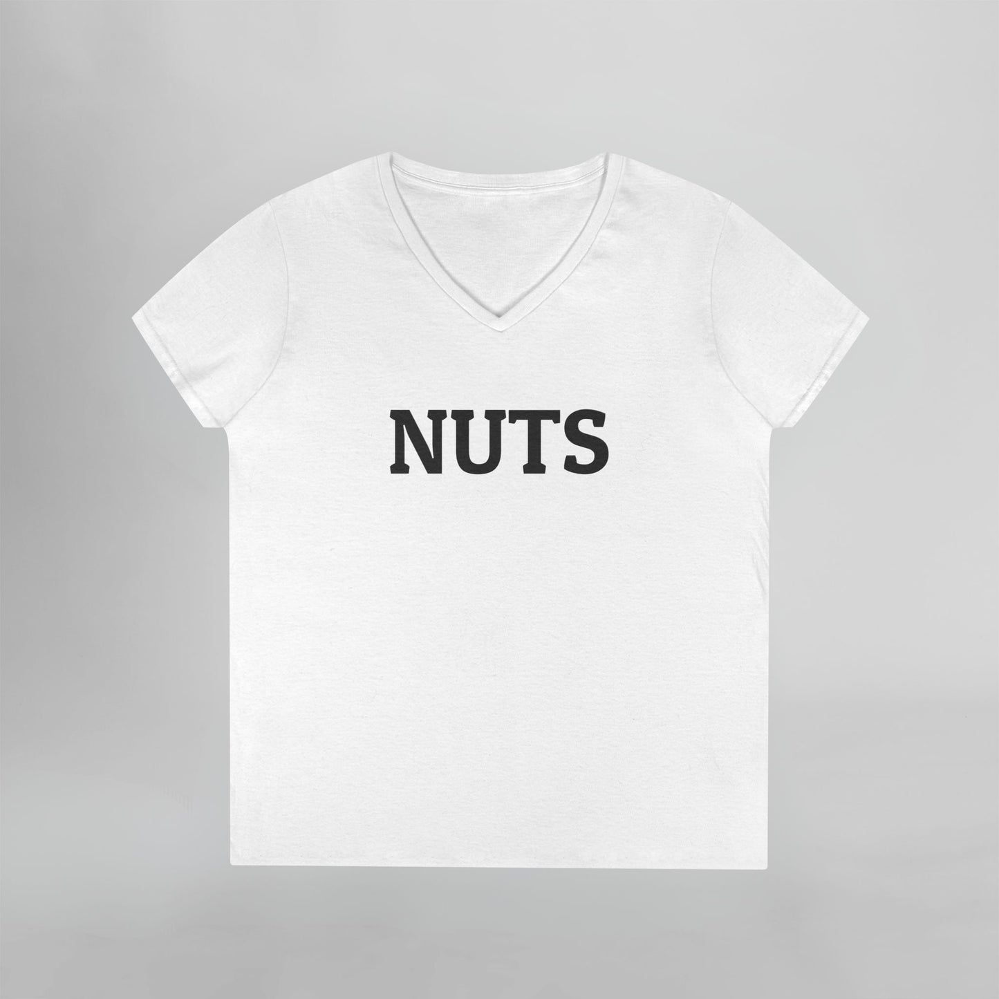 Nuts Women's V-Neck Tee