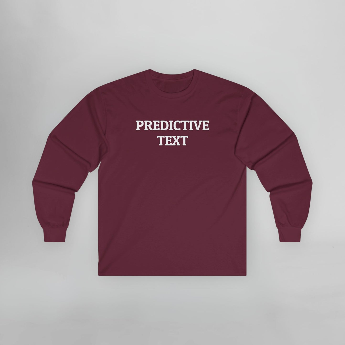 Predictive Text Long Sleeve Tee