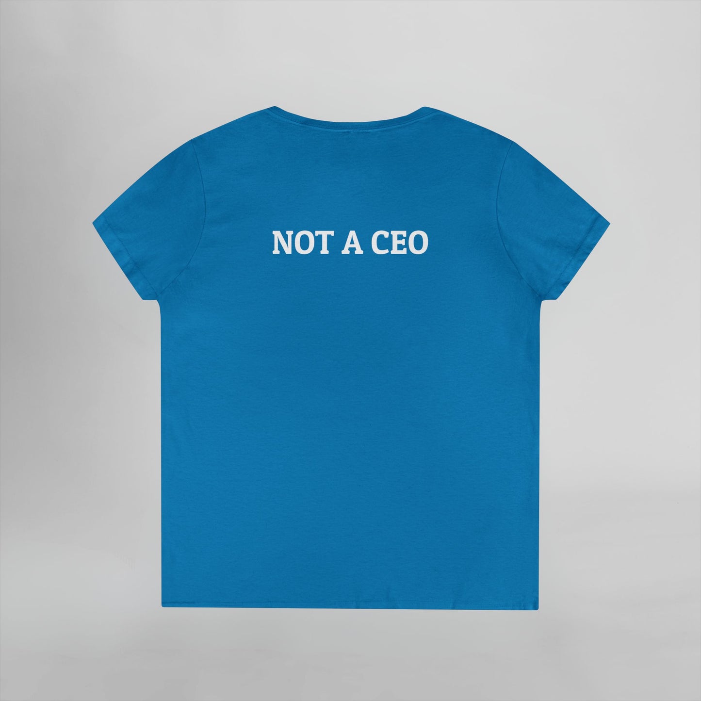 Not a CEO Women's V-Neck Tee