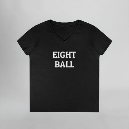 Eight Ball Women's V-Neck Tee