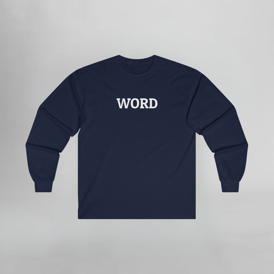 Word Long Sleeve Tee