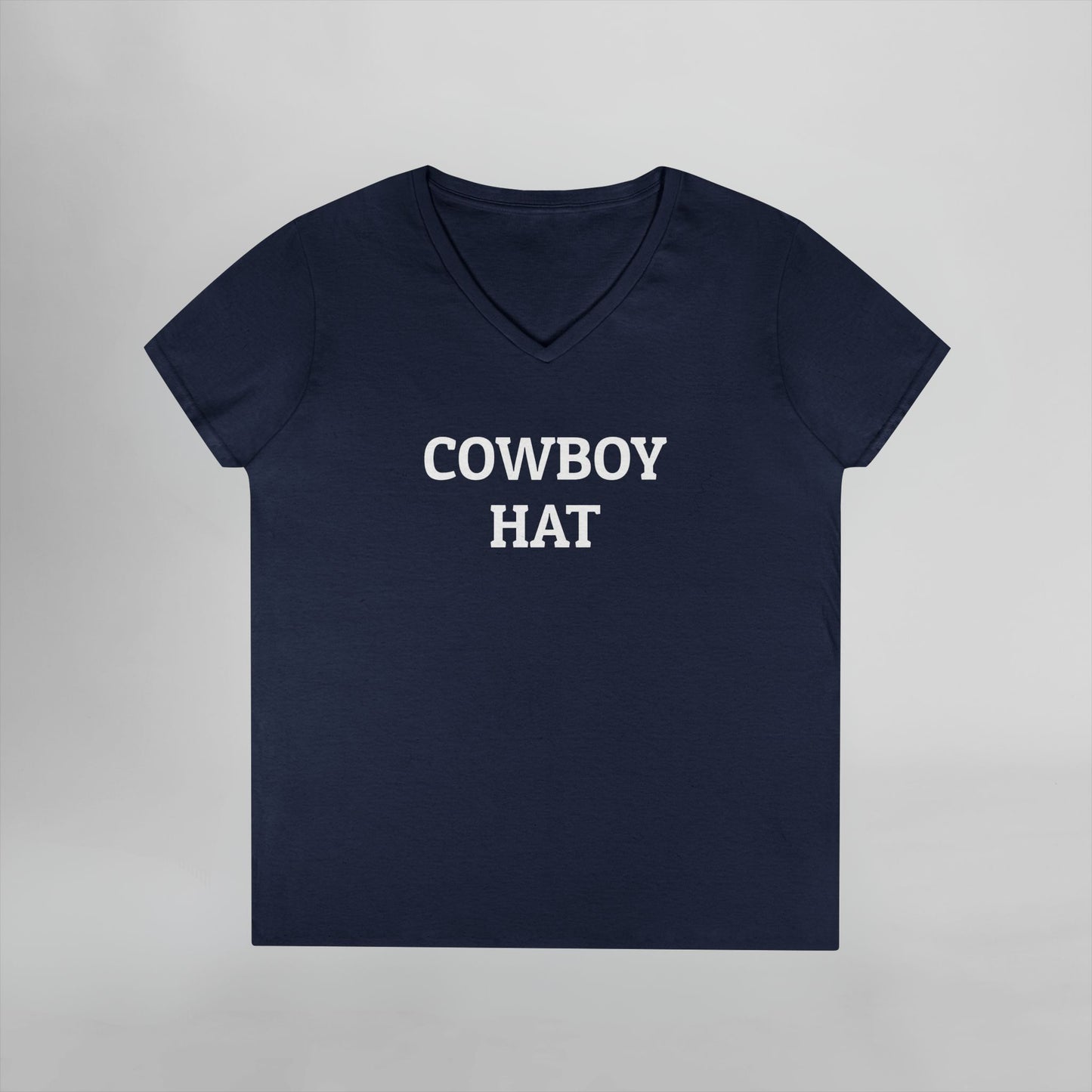 Cowboy Hat Women's V-Neck Tee