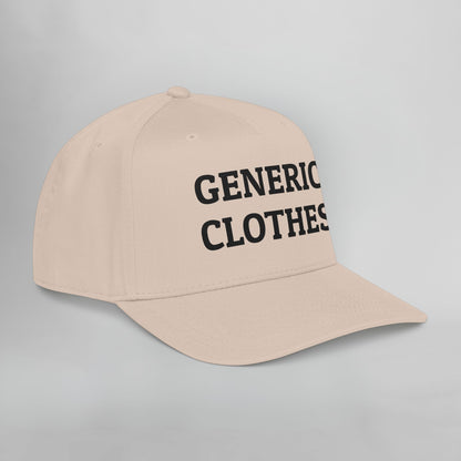 Generic Clothes Embroidered Mid Profile Baseball Cap