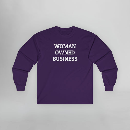 Woman Owned Business Long Sleeve Tee