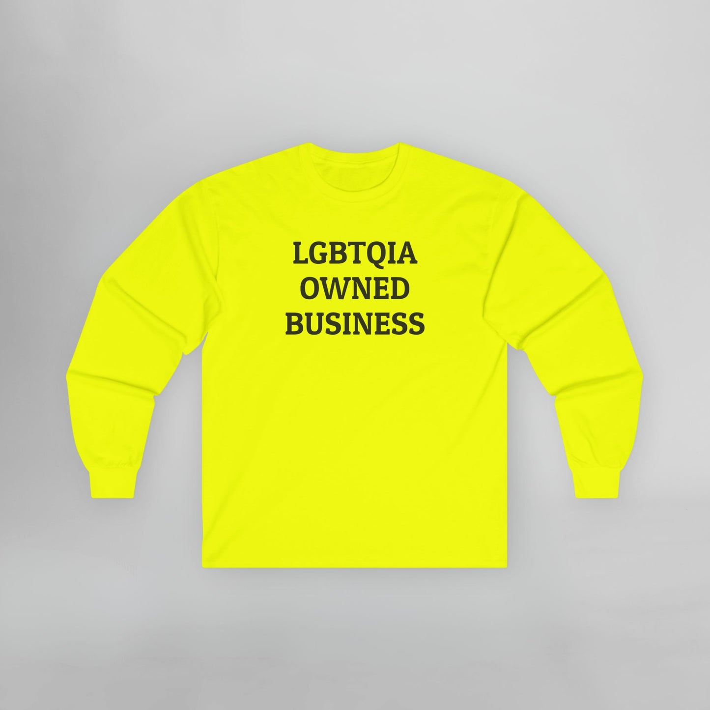 LGBTQIA Owned Business Long Sleeve Tee