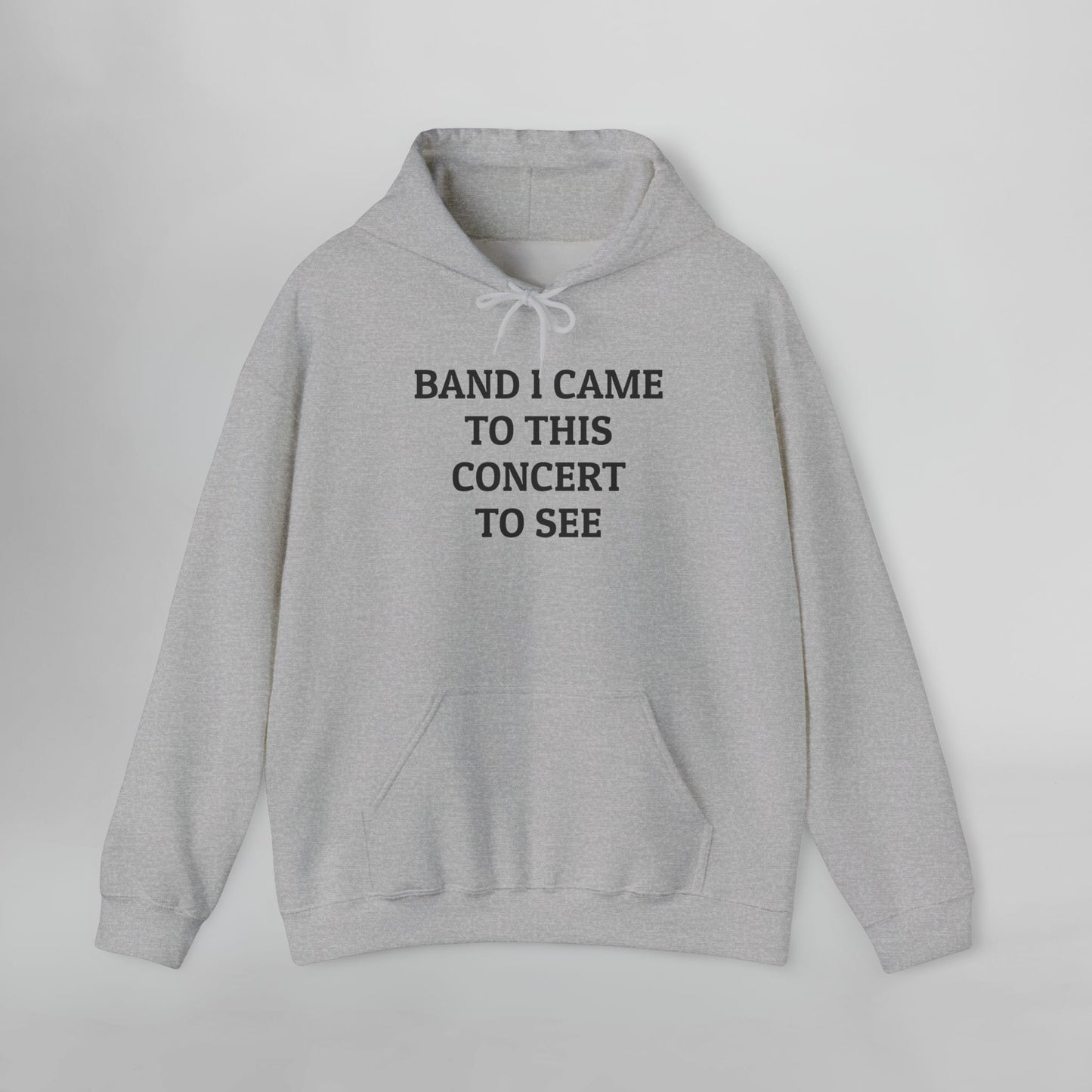 Band I Came to This Concert to See Hoodie