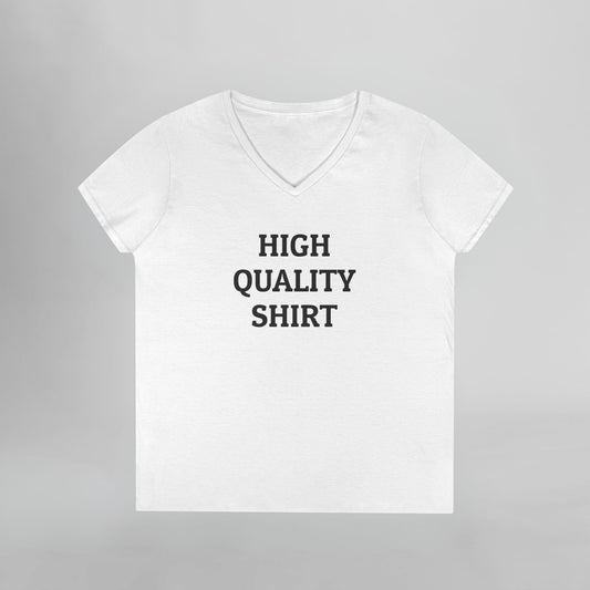 High Quality Shirt Women's V-Neck Tee
