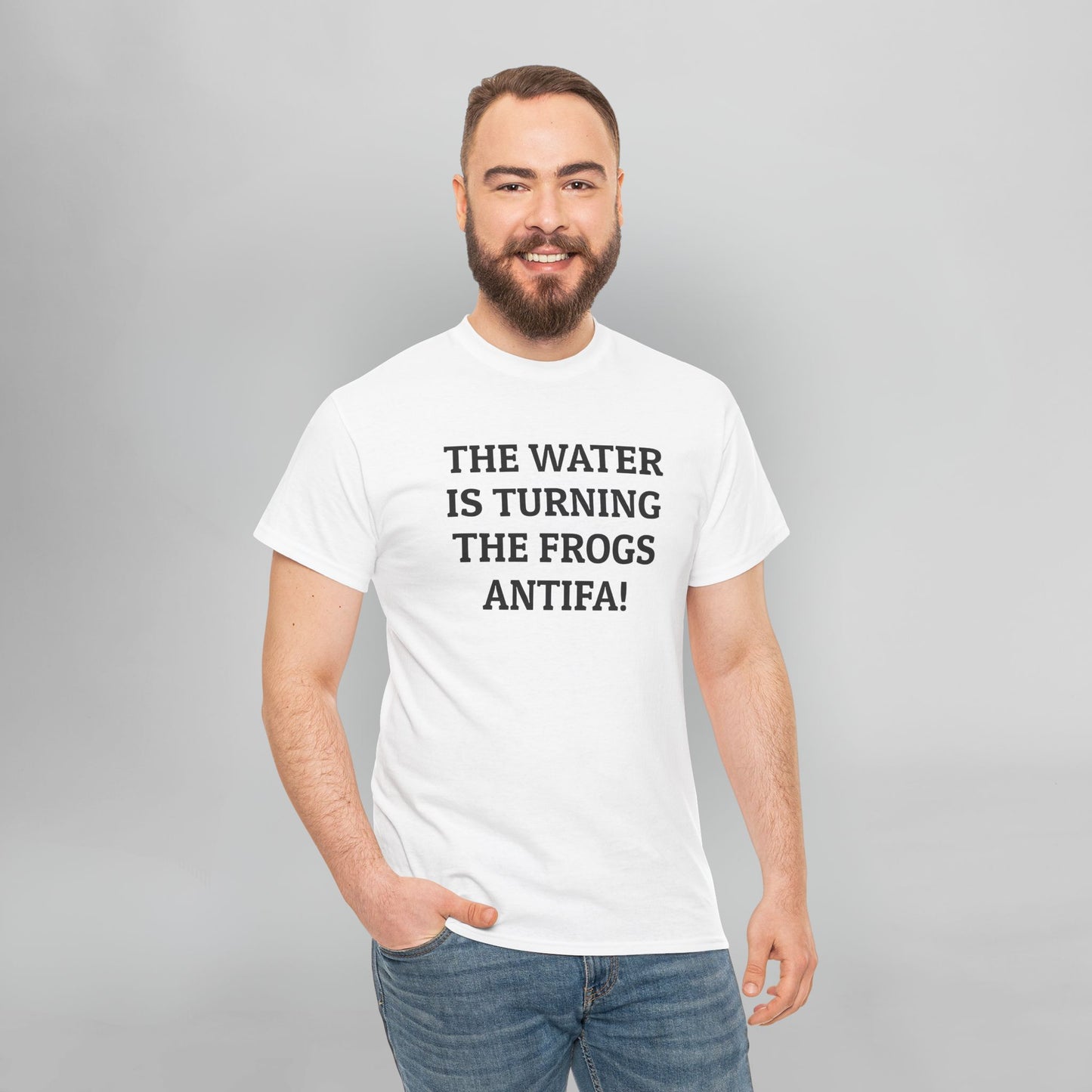 The Water Is Turning the Frogs Antifa Tee