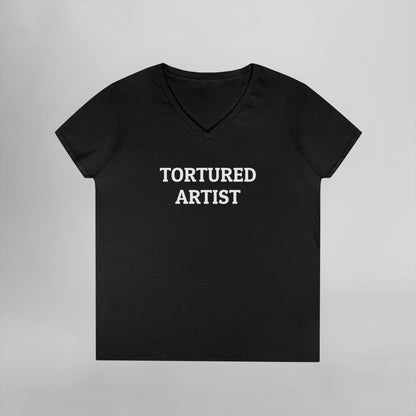 Tortured Artist Women's V-Neck Tee