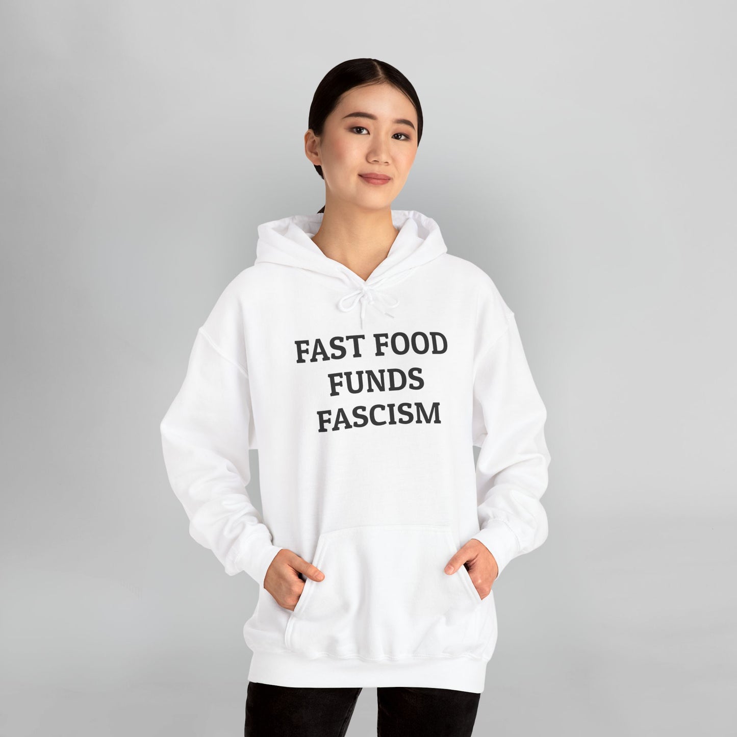 Fast Food Funds Fascism Hoodie