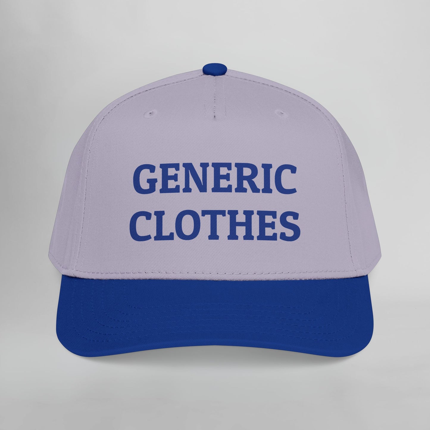 Generic Clothes Embroidered Mid Profile Baseball Cap