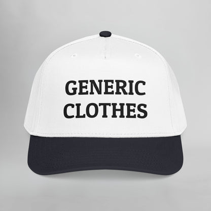 Generic Clothes Embroidered Mid Profile Baseball Cap