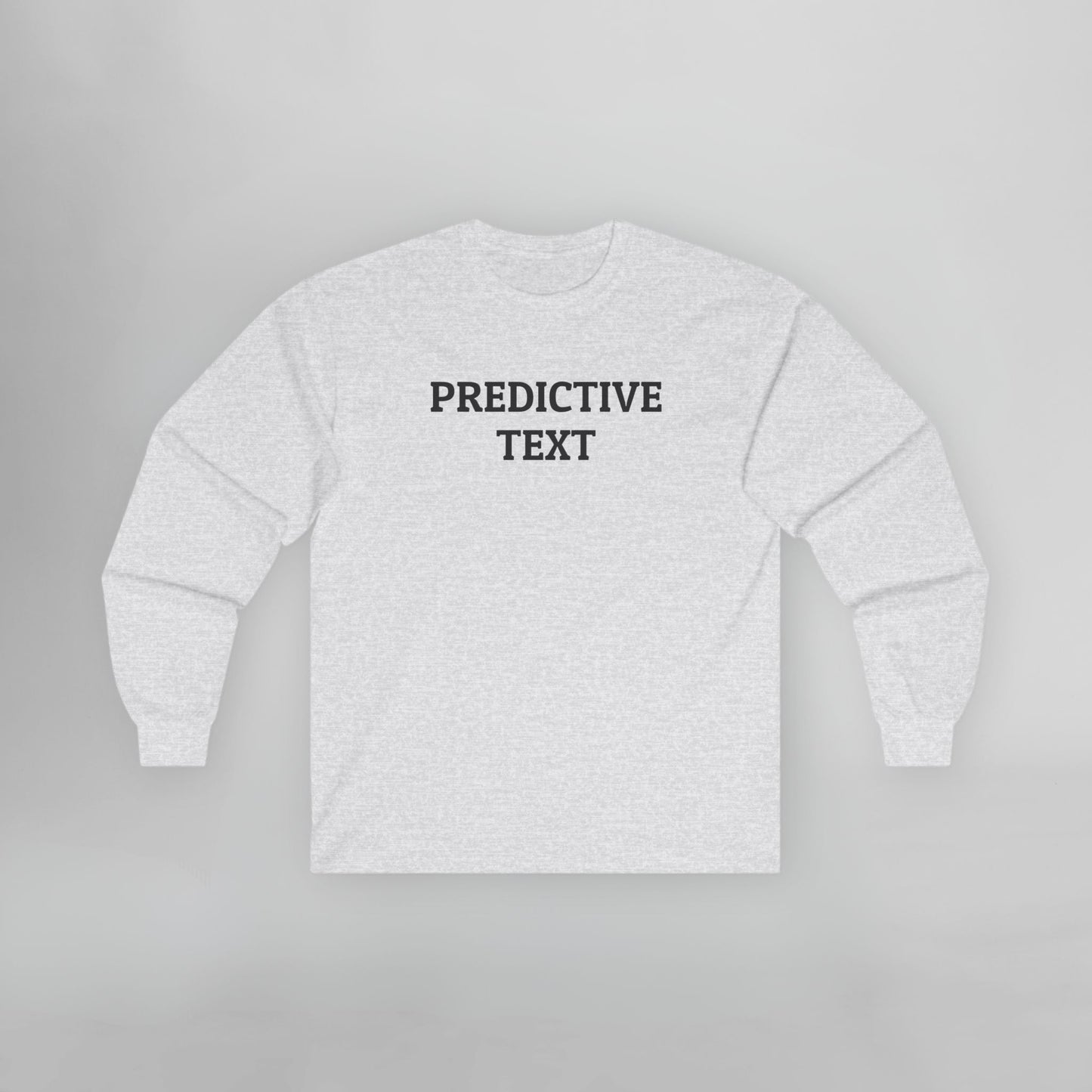 Predictive Text Long Sleeve Tee