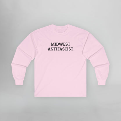 Midwest Antifascist Long Sleeve Tee