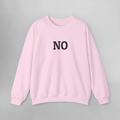 No Sweatshirt
