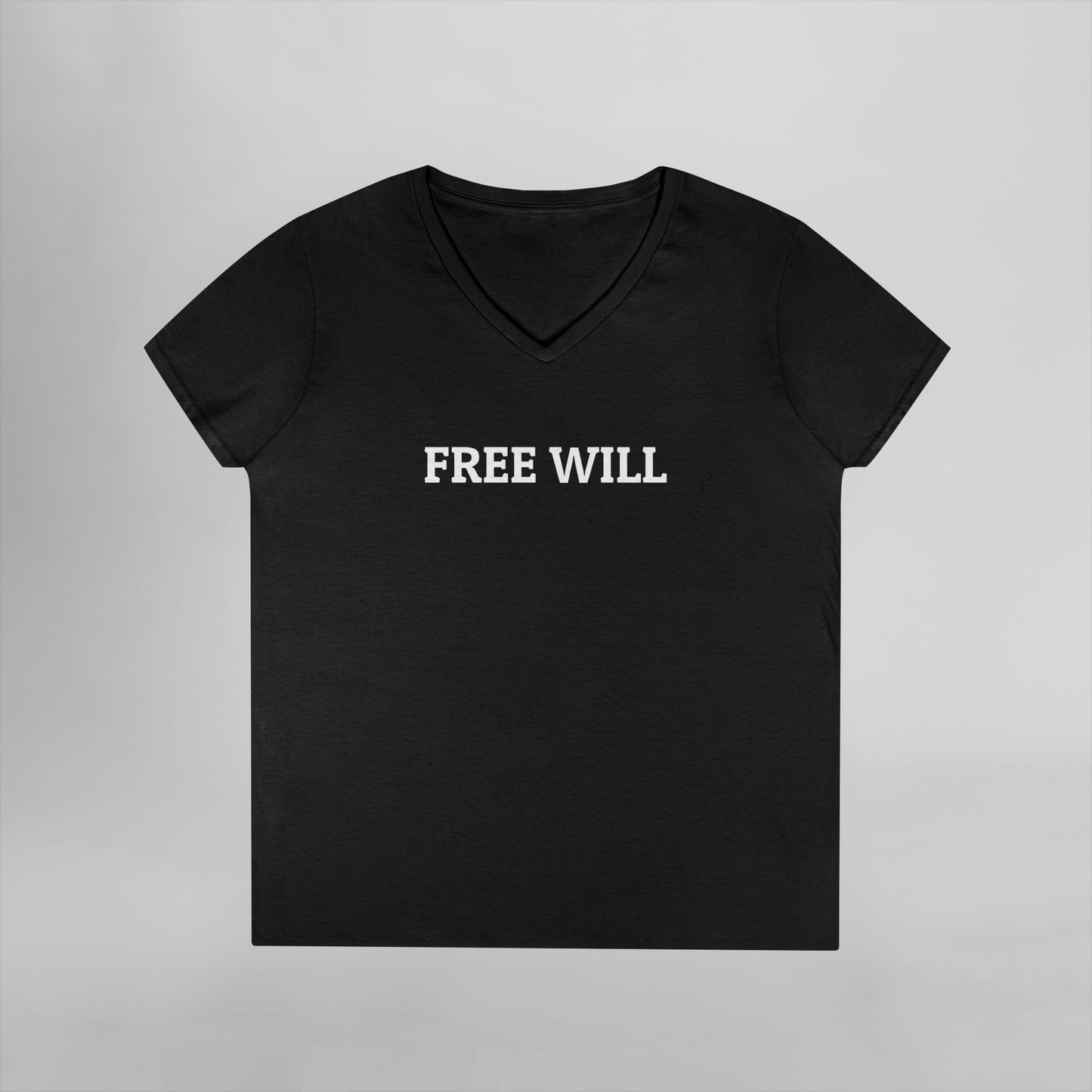 Free Will Women's V-Neck Tee