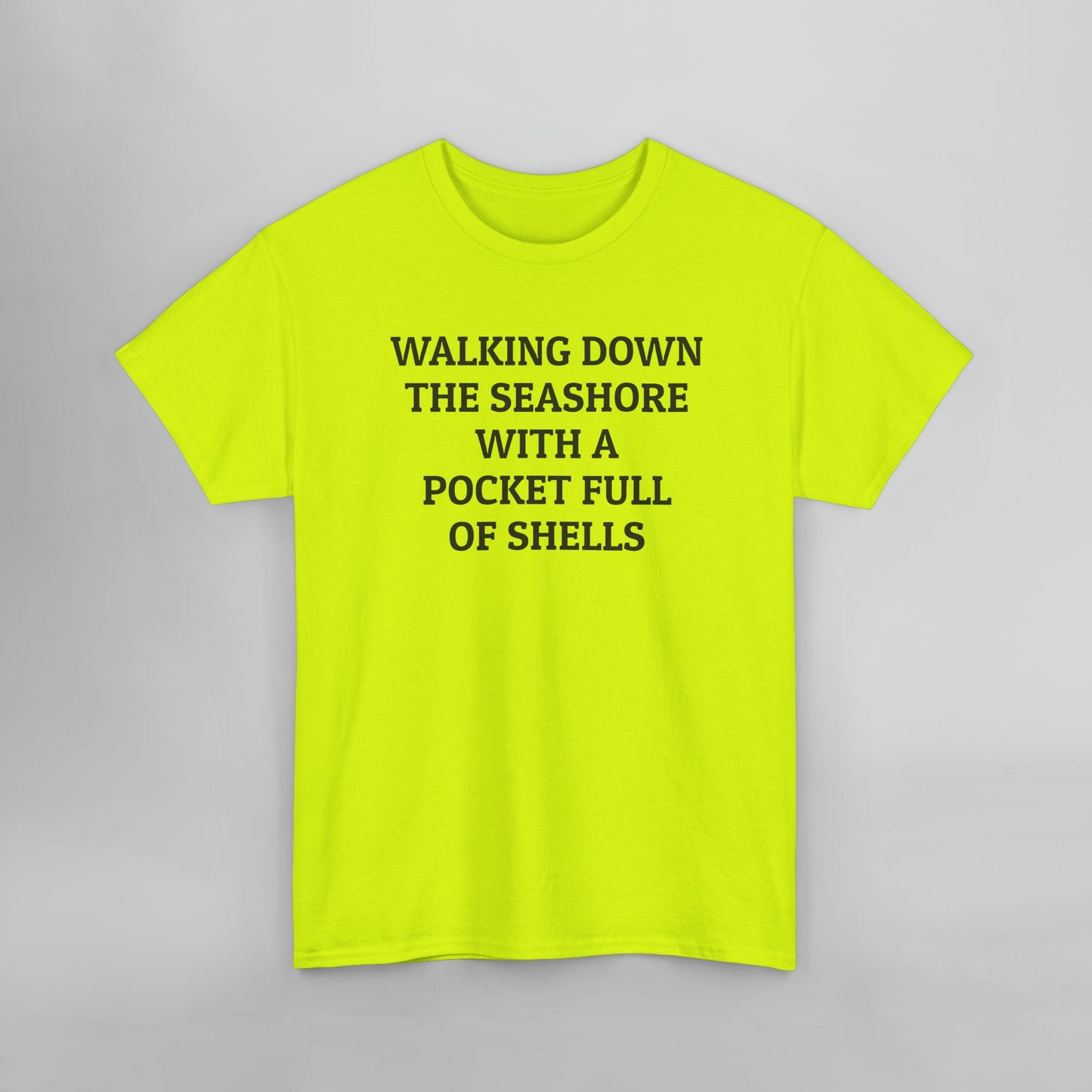 Walking Down the Seashore With a Pocket Full of Shells Tee