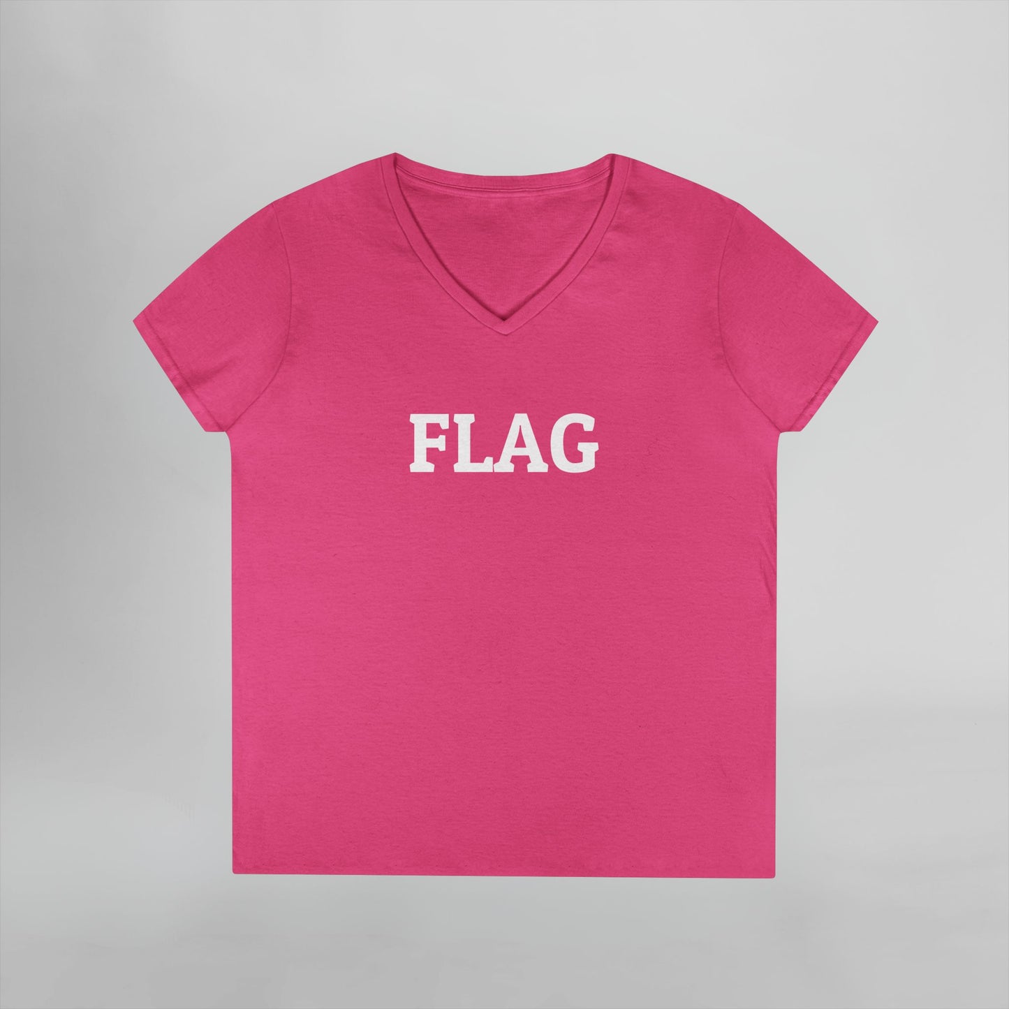 Flag Women's V-Neck Tee