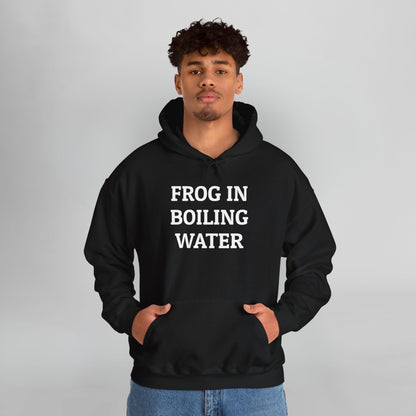 Frog In Boiling Water Hoodie