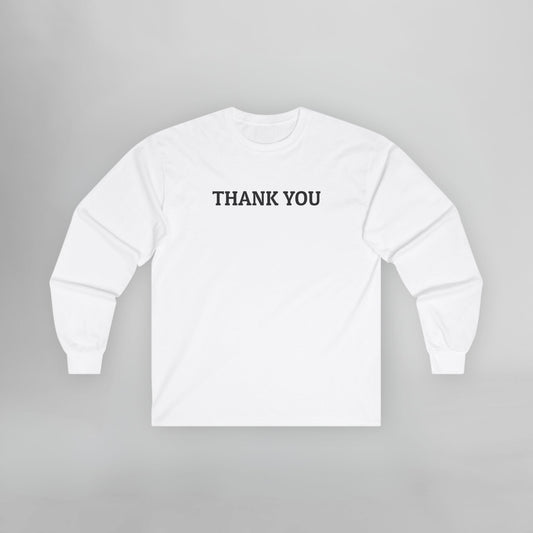 Thank You Long Sleeve Tee