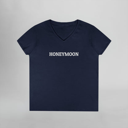 Honeymoon Women's V-Neck Tee