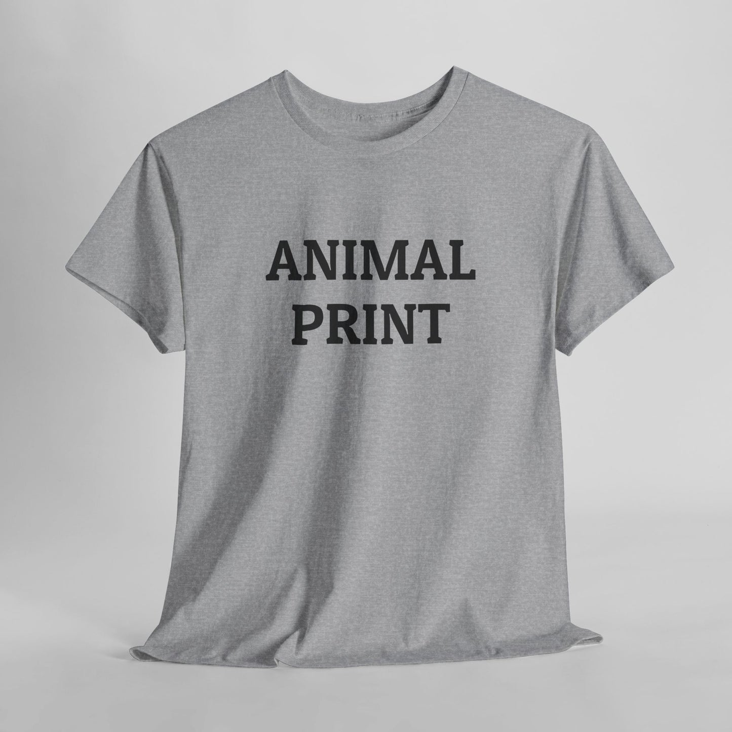 Animal Print Tee