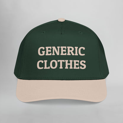 Generic Clothes Embroidered Mid Profile Baseball Cap