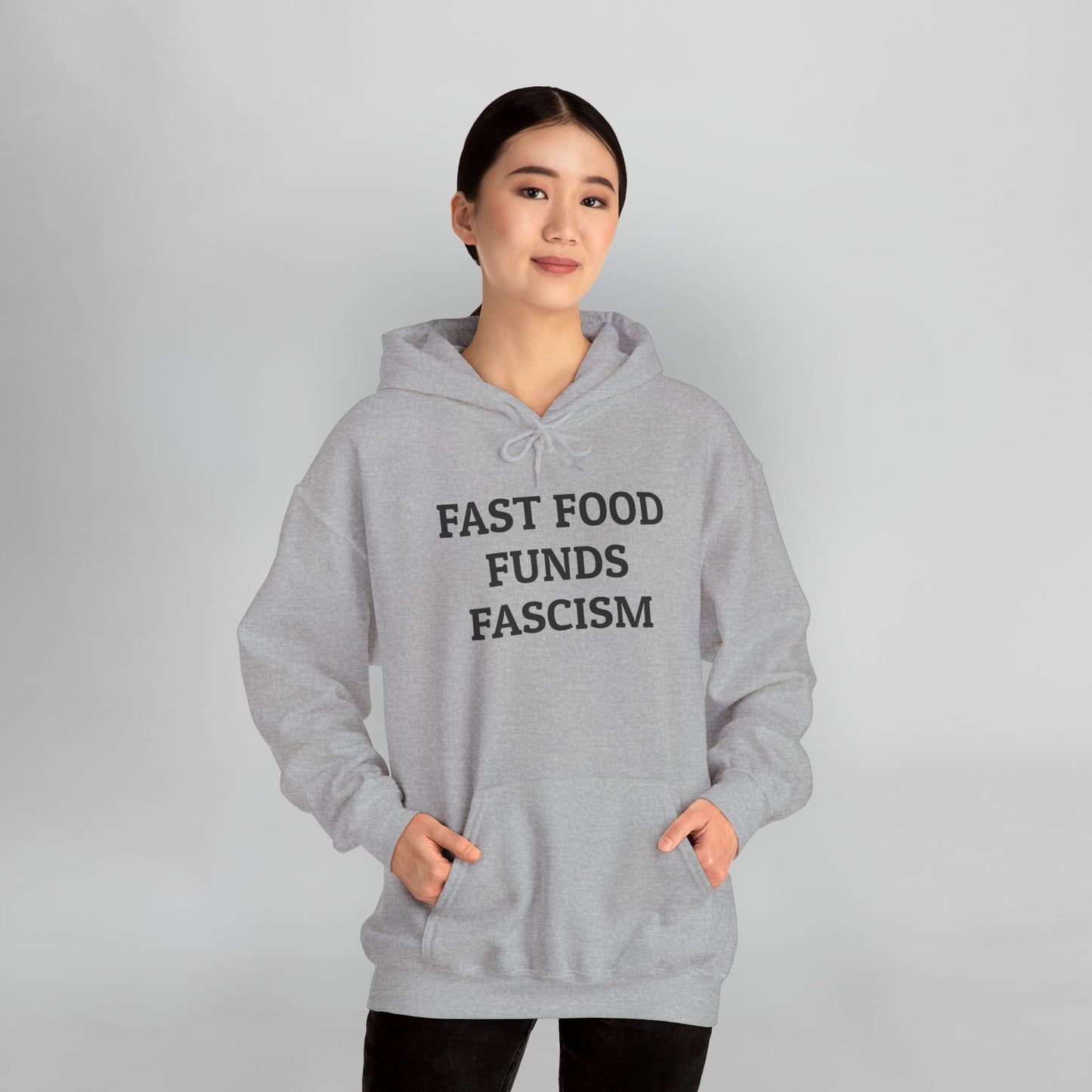 Fast Food Funds Fascism Hoodie