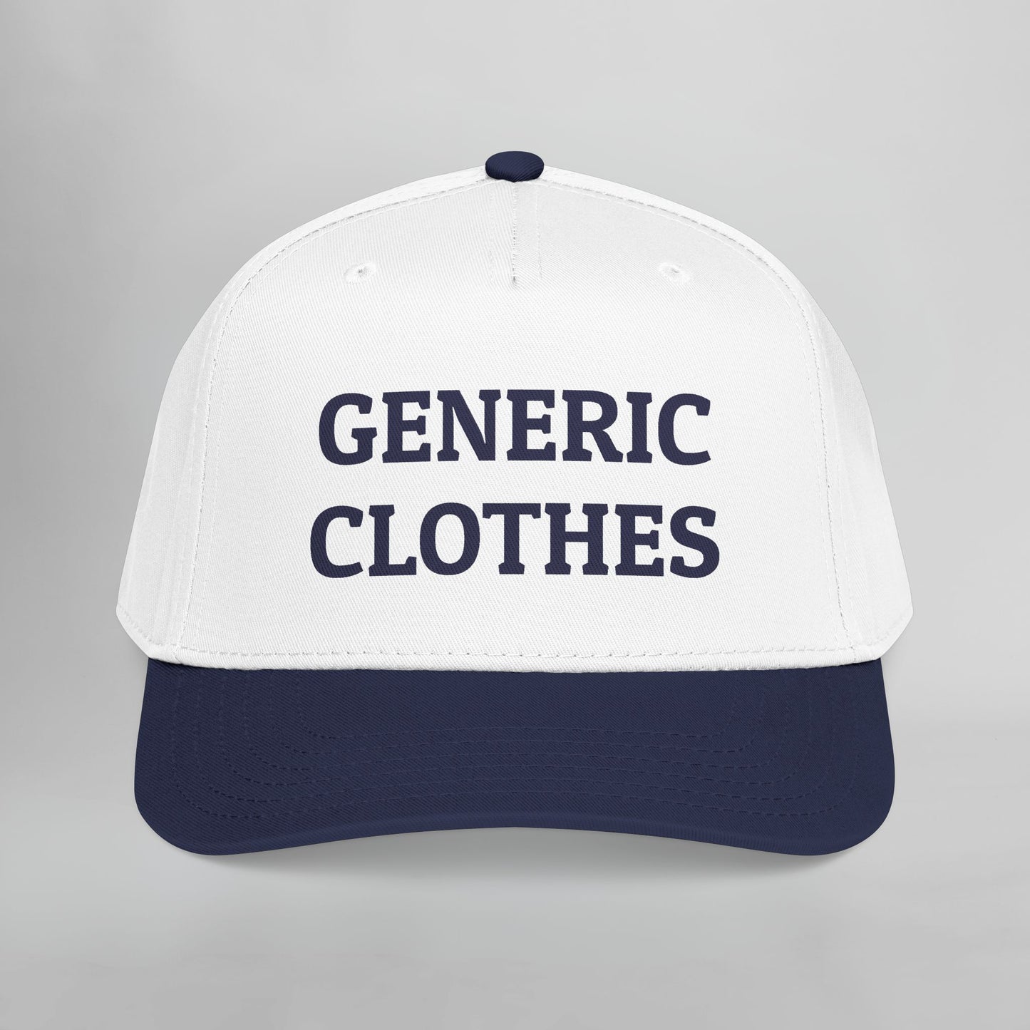 Generic Clothes Embroidered Mid Profile Baseball Cap