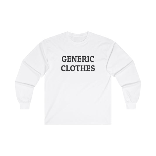 Generic Clothes Long Sleeve Tee