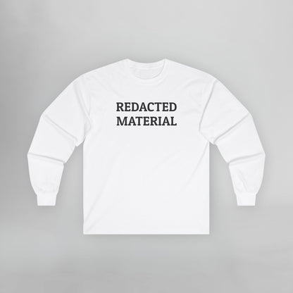 Redacted Material Long Sleeve Tee