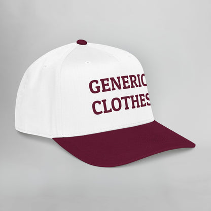 Generic Clothes Embroidered Mid Profile Baseball Cap