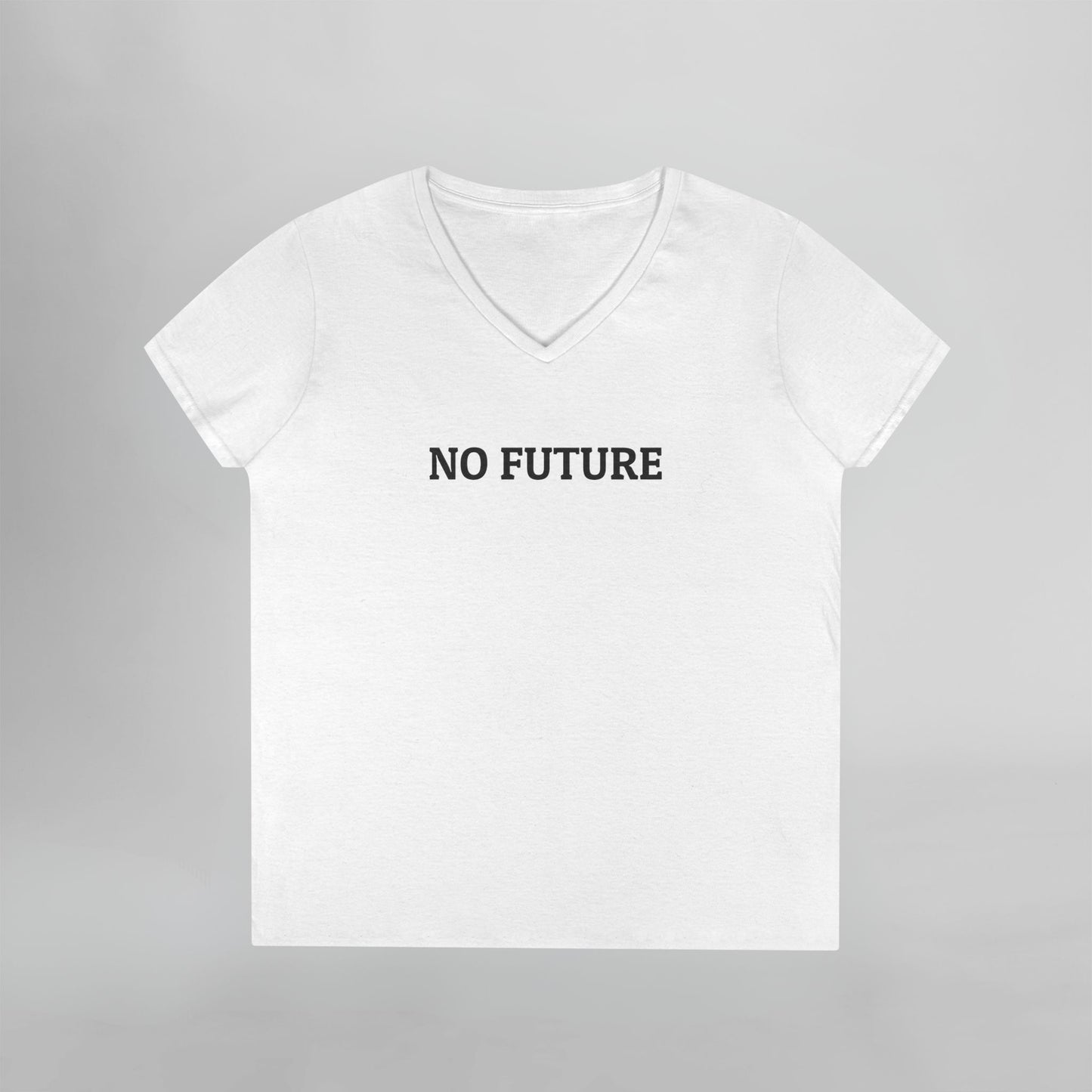 No Future Women's V-Neck Tee