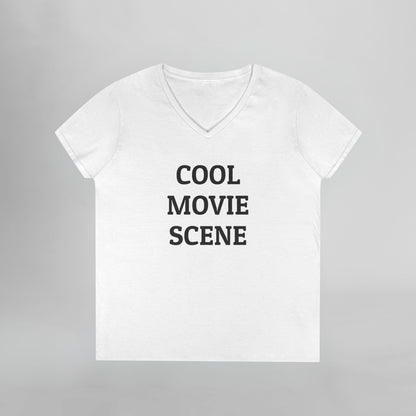 Cool Movie Scene Women's V-Neck Tee