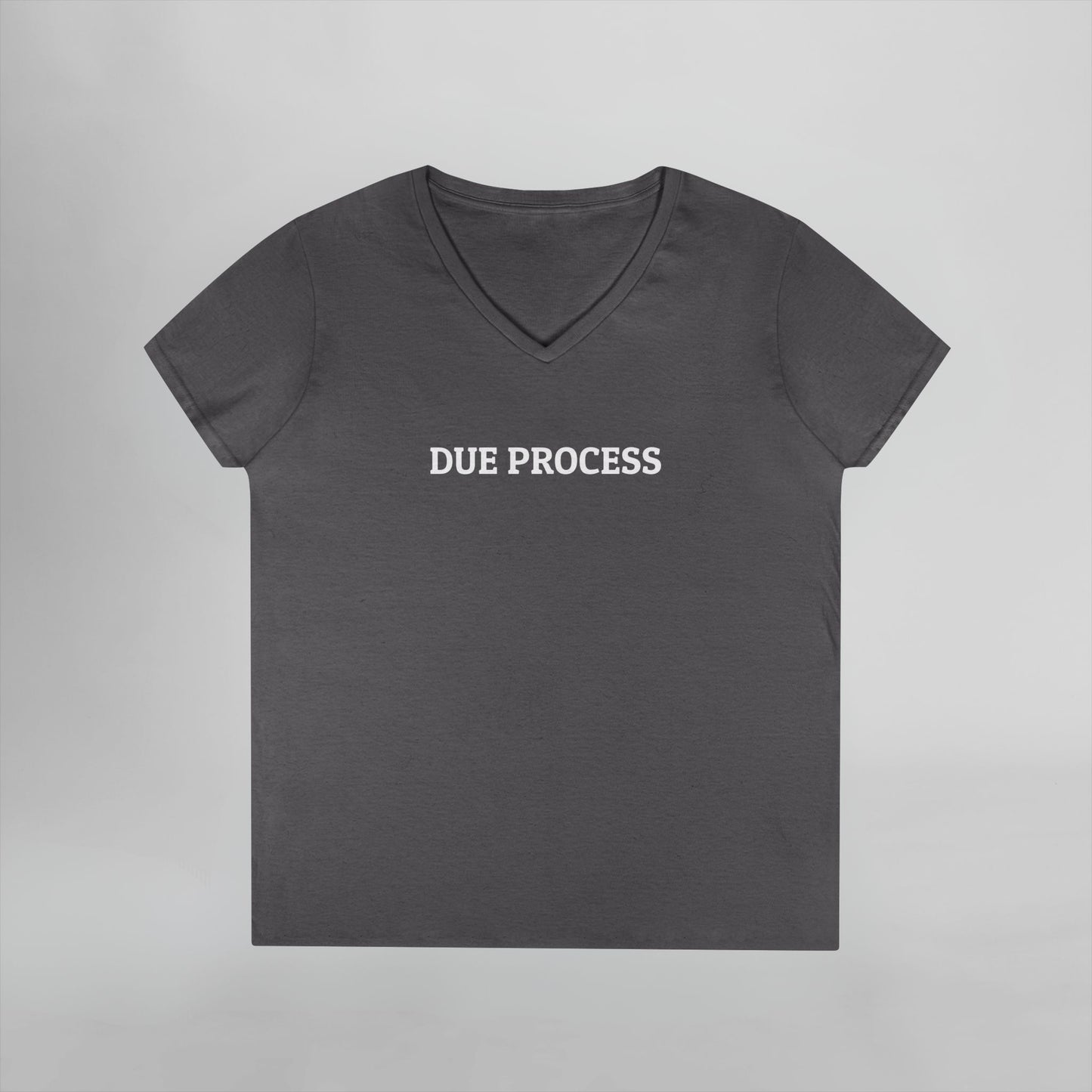 Due Process Women's V-Neck Tee