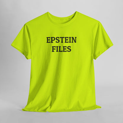 Epstein Files Tee